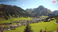 Archived image Webcam Lech am Arlberg - Guesthouse Bergland 13:00