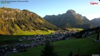 Archived image Webcam Lech am Arlberg - Guesthouse Bergland 17:00