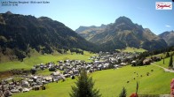 Archiv Foto Webcam Oberlech: Ausblick Pension Bergland 11:00