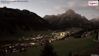 Archiv Foto Webcam Oberlech: Ausblick Pension Bergland 05:00