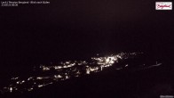 Archiv Foto Webcam Oberlech: Ausblick Pension Bergland 23:00
