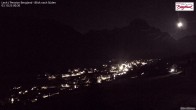 Archiv Foto Webcam Oberlech: Ausblick Pension Bergland 23:00