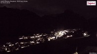 Archiv Foto Webcam Oberlech: Ausblick Pension Bergland 19:00