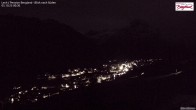 Archiv Foto Webcam Oberlech: Ausblick Pension Bergland 23:00