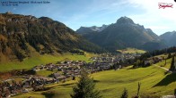 Archiv Foto Webcam Oberlech: Ausblick Pension Bergland 15:00