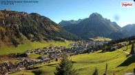 Archiv Foto Webcam Oberlech: Ausblick Pension Bergland 15:00