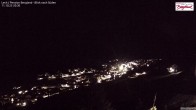 Archiv Foto Webcam Oberlech: Ausblick Pension Bergland 19:00