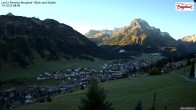 Archived image Webcam Lech am Arlberg - Guesthouse Bergland 07:00