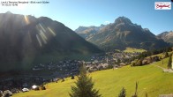 Archived image Webcam Lech am Arlberg - Guesthouse Bergland 09:00