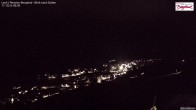 Archiv Foto Webcam Oberlech: Ausblick Pension Bergland 23:00