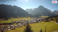 Archiv Foto Webcam Oberlech: Ausblick Pension Bergland 11:00