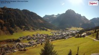 Archiv Foto Webcam Oberlech: Ausblick Pension Bergland 13:00