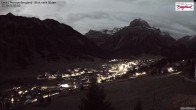 Archived image Webcam Lech am Arlberg - Guesthouse Bergland 06:00