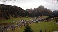 Archiv Foto Webcam Oberlech: Ausblick Pension Bergland 09:00
