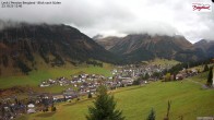Archiv Foto Webcam Oberlech: Ausblick Pension Bergland 11:00