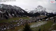 Archived image Webcam Lech am Arlberg - Guesthouse Bergland 09:00