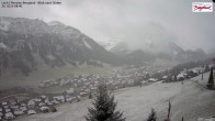 Archived image Webcam Lech am Arlberg - Guesthouse Bergland 07:00