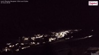 Archiv Foto Webcam Oberlech: Ausblick Pension Bergland 03:00