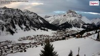 Archiv Foto Webcam Oberlech: Ausblick Pension Bergland 15:00
