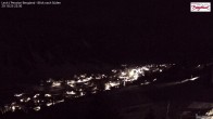 Archiv Foto Webcam Oberlech: Ausblick Pension Bergland 21:00