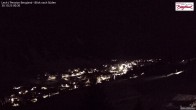 Archiv Foto Webcam Oberlech: Ausblick Pension Bergland 23:00