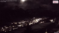 Archiv Foto Webcam Oberlech: Ausblick Pension Bergland 17:00