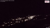 Archived image Webcam Lech am Arlberg - Guesthouse Bergland 23:00