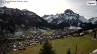 Archived image Webcam Lech am Arlberg - Guesthouse Bergland 09:00