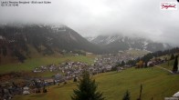 Archiv Foto Webcam Oberlech: Ausblick Pension Bergland 09:00