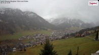 Archiv Foto Webcam Oberlech: Ausblick Pension Bergland 11:00