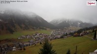Archiv Foto Webcam Oberlech: Ausblick Pension Bergland 13:00