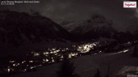 Archived image Webcam Lech am Arlberg - Guesthouse Bergland 23:00
