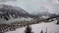 Archiv Foto Webcam Oberlech: Ausblick Pension Bergland 06:00