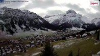 Archived image Webcam Lech am Arlberg - Guesthouse Bergland 11:00