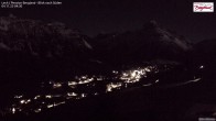Archiv Foto Webcam Oberlech: Ausblick Pension Bergland 03:00