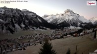 Archiv Foto Webcam Oberlech: Ausblick Pension Bergland 05:00