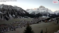 Archiv Foto Webcam Oberlech: Ausblick Pension Bergland 06:00