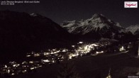 Archiv Foto Webcam Oberlech: Ausblick Pension Bergland 17:00
