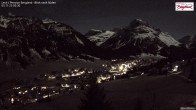 Archived image Webcam Lech am Arlberg - Guesthouse Bergland 01:00