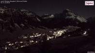 Archiv Foto Webcam Oberlech: Ausblick Pension Bergland 03:00