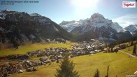 Archiv Foto Webcam Oberlech: Ausblick Pension Bergland 11:00