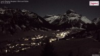 Archiv Foto Webcam Oberlech: Ausblick Pension Bergland 01:00