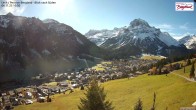 Archiv Foto Webcam Oberlech: Ausblick Pension Bergland 09:00