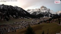 Archived image Webcam Lech am Arlberg - Guesthouse Bergland 05:00