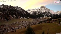Archived image Webcam Lech am Arlberg - Guesthouse Bergland 06:00