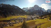 Archiv Foto Webcam Oberlech: Ausblick Pension Bergland 11:00