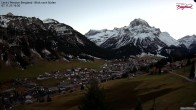 Archiv Foto Webcam Oberlech: Ausblick Pension Bergland 15:00