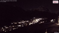 Archiv Foto Webcam Oberlech: Ausblick Pension Bergland 17:00