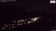 Archiv Foto Webcam Oberlech: Ausblick Pension Bergland 23:00