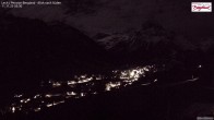 Archiv Foto Webcam Oberlech: Ausblick Pension Bergland 02:00